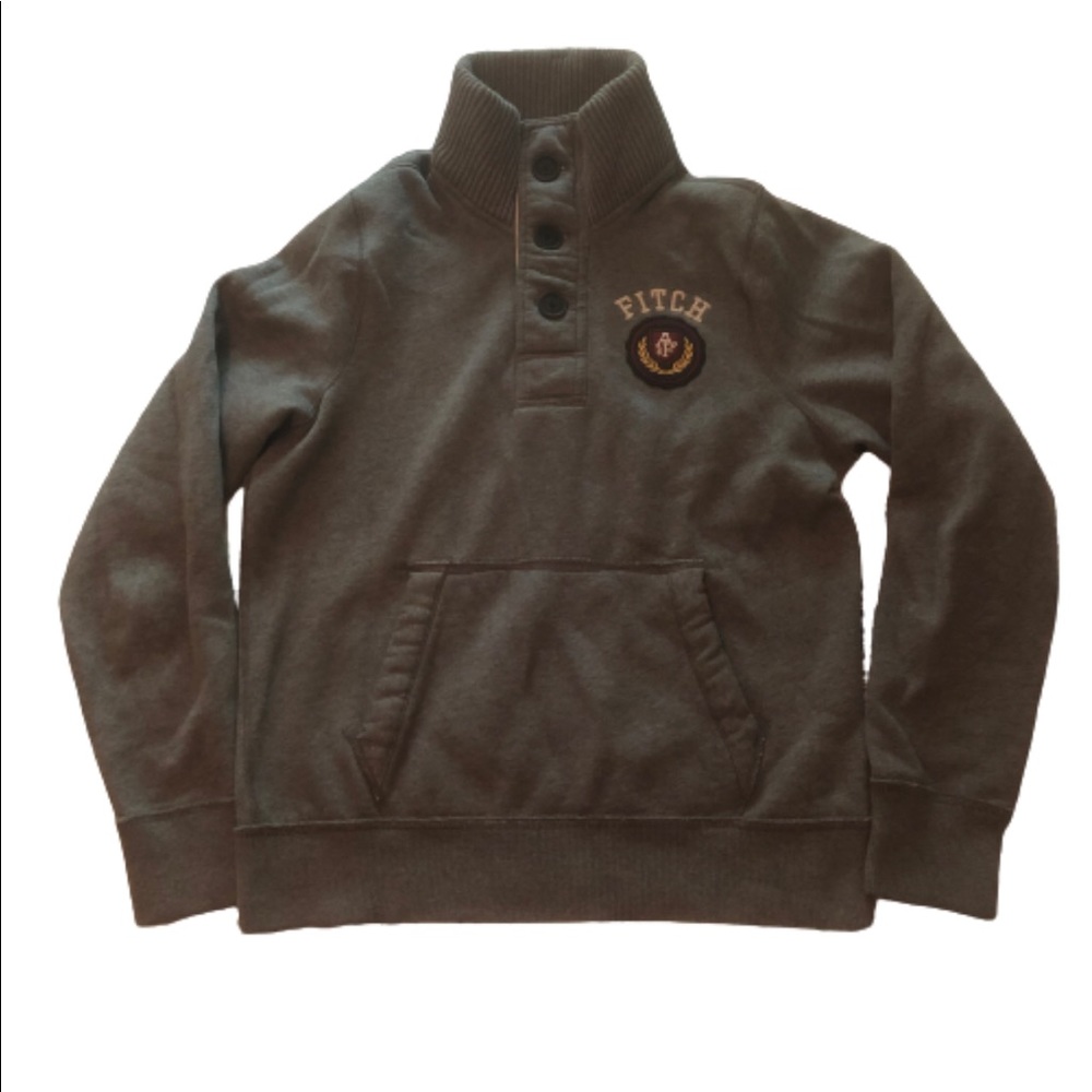 Abercrombie & Fitch Muscle Fit Hooded Sweatshirt